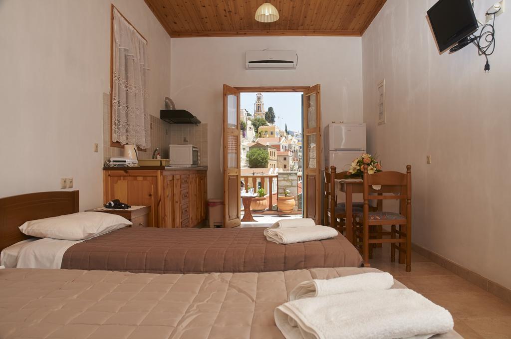 Athina Studios Szími Kültér fotó